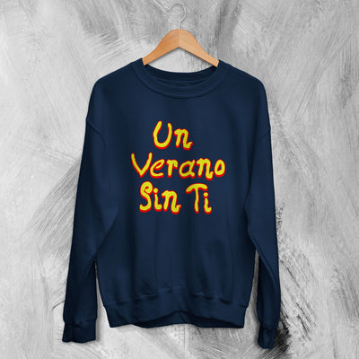 Bad Bunny Sweatshirt Un Verano Sin Ti Sweater Rapper Album Merch - WorldWideShirt