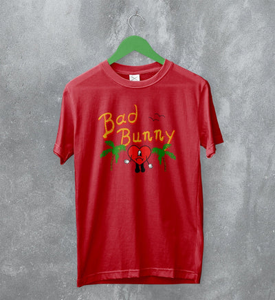 Bad Bunny T-Shirt Un Verano Sin Ti Shirt Heart Rapper Merch - WorldWideShirt