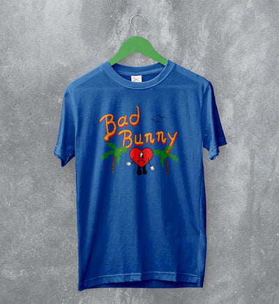 Bad Bunny T-Shirt Un Verano Sin Ti Shirt Heart Rapper Merch - WorldWideShirt