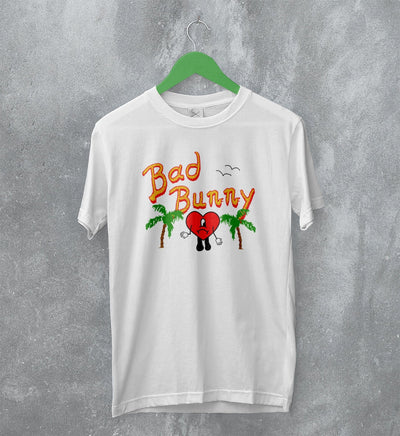 Bad Bunny T-Shirt Un Verano Sin Ti Shirt Heart Rapper Merch - WorldWideShirt