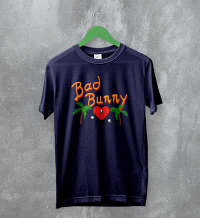 Bad Bunny T-Shirt Un Verano Sin Ti Shirt Heart Rapper Merch - WorldWideShirt