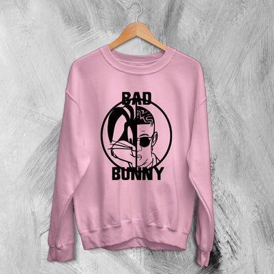 Bad Bunny X Bugs Bunny Sweatshirt Bad Bunny Sweater Rapper Shirt - WorldWideShirt