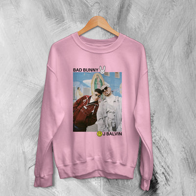 Bad Bunny X J Balvin Sweatshirt Bad Bunny Sweater J Balvin Sweater - WorldWideShirt