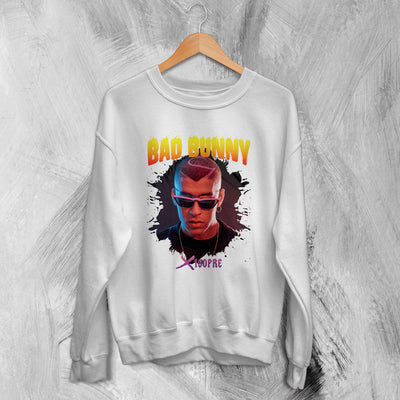 Bad Bunny X100Pre Tour Sweatshirt Bad Bunny Rapper Sweater - WorldWideShirt