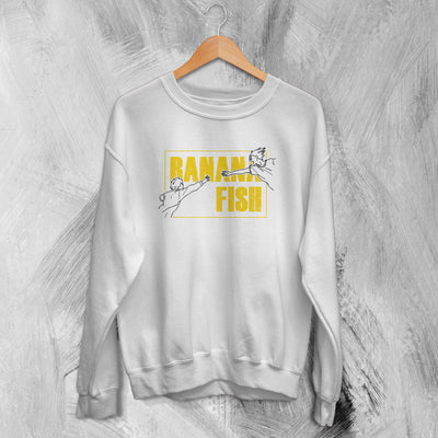 Banana Fish Sweatshirt Ash Lynx Sweater Eiji Okumura Manga Anime Merch - WorldWideShirt