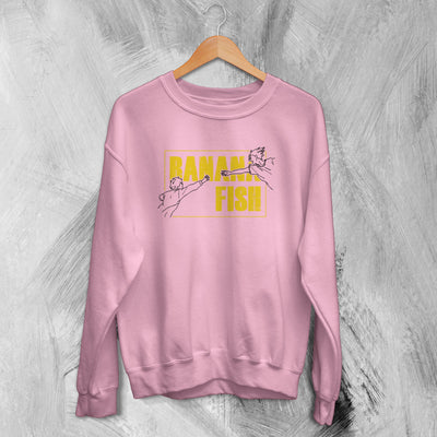 Banana Fish Sweatshirt Ash Lynx Sweater Eiji Okumura Manga Anime Merch - WorldWideShirt