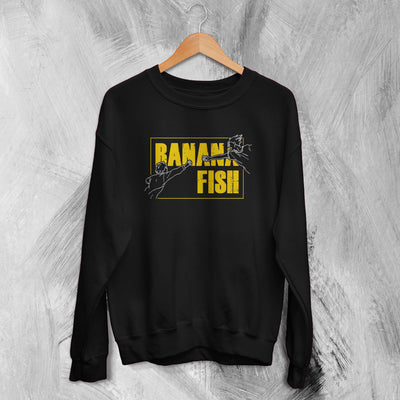 Banana Fish Sweatshirt Ash Lynx Sweater Eiji Okumura Manga Anime Merch - WorldWideShirt