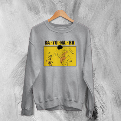 Banana Fish Sweatshirt Sayonara Sweater SA - YO - NA - RA Manga Anime Merch - WorldWideShirt