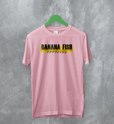 Banana Fish T-Shirt Ash Lynx Shirt バナナフィッシュ Anime Manga Merch - WorldWideShirt