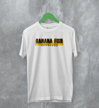 Banana Fish T-Shirt Ash Lynx Shirt バナナフィッシュ Anime Manga Merch - WorldWideShirt