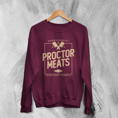 Banshee Sweatshirt Proctor Meats Sweater Banshee TV Series Barbecue Favorites - WorldWideShirt