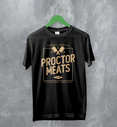 Banshee T-Shirt Proctor Meats Shirt Banshee TV Series Barbecue Favorites - WorldWideShirt