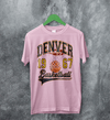 Basketball Since Forever T-shirt 1967 Denver Shirt University Merch - Light Pink - WorldWideShirt