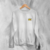 Basquiat Crown Sweatshirt Jean - Michel Sweater Basquiat King Crown Logo - WorldWideShirt