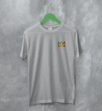 Basquiat Crown T-Shirt Jean - Michel Shirt Basquiat King Crown Logo - WorldWideShirt