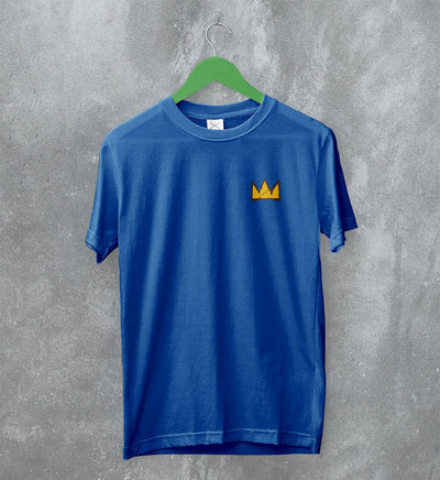 Basquiat Crown T-Shirt Jean - Michel Shirt Basquiat King Crown Logo - WorldWideShirt