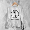 Bauhaus Logo Sweatshirt Album Art Rock Sweater Bauhaus Band Merch - WorldWideShirt