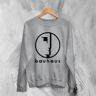 Bauhaus Logo Sweatshirt Album Art Rock Sweater Bauhaus Band Merch - WorldWideShirt