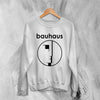 Bauhaus Logo Sweatshirt Rock Band Bauhaus Sweater Music Merchandise - WorldWideShirt