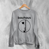 Bauhaus Logo Sweatshirt Rock Band Bauhaus Sweater Music Merchandise - WorldWideShirt