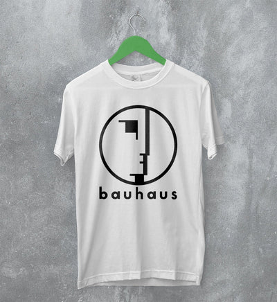 Bauhaus Logo T-Shirt Album Art Rock Shirt Bauhaus Band Merch - WorldWideShirt