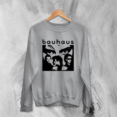 Bauhaus Sweatshirt Album Art Band Sweater Bauhaus Rock Merch - WorldWideShirt