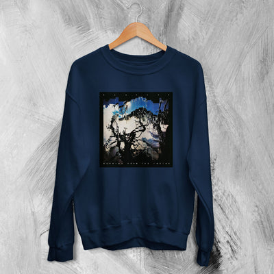 Bauhaus Sweatshirt Burning From The Inside Sweater Bauhaus Band Merch - WorldWideShirt