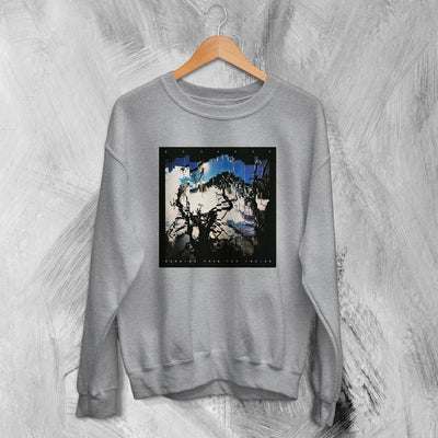 Bauhaus Sweatshirt Burning From The Inside Sweater Bauhaus Band Merch - WorldWideShirt