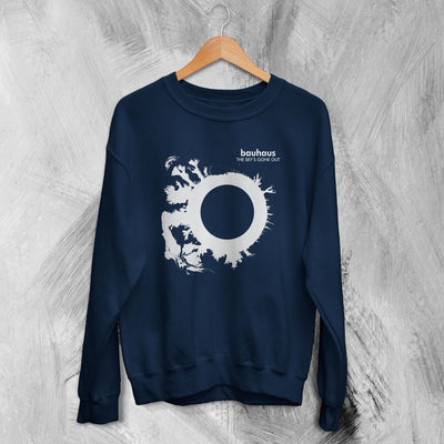 Bauhaus Sweatshirt The Sky's Gone Out Sweater Bauhaus Music Merch - WorldWideShirt