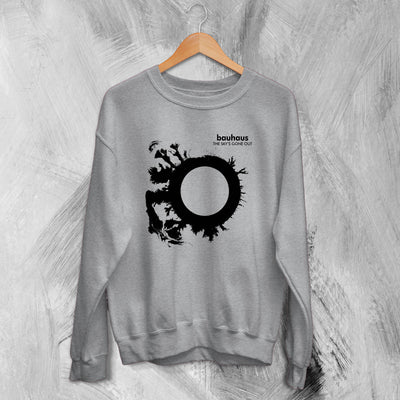 Bauhaus Sweatshirt The Sky's Gone Out Sweater Bauhaus Music Merch - WorldWideShirt