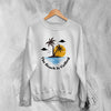 Beach Sweatshirt The Beach Is Calling Sweater Y2K Vacation Merch - WorldWideShirt