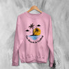 Beach Sweatshirt The Beach Is Calling Sweater Y2K Vacation Merch - WorldWideShirt