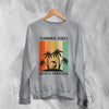 Beach Sweatshirt Vintage Summer Vibes Sweater Beach Paradise Merch - WorldWideShirt