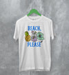 Beach T-Shirt Beach Please Shirt Y2K Summer Vacation Merch - WorldWideShirt