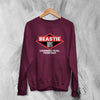 Beastie Boys Logo Sweatshirt 1987 Tour Sweater Vintage Rap Fan Gear - WorldWideShirt