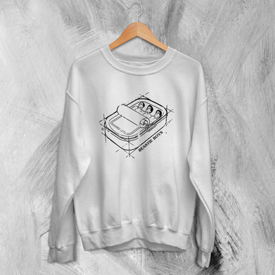 Beastie Boys Logo Sweatshirt Hello Nasty Sweater Sardine Can Merch - WorldWideShirt