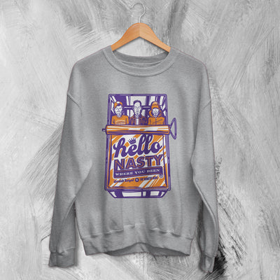 Beastie Boys Sweatshirt Hello Nasty Sweater Where You Been Merch - WorldWideShirt