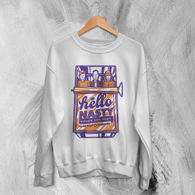 Beastie Boys Sweatshirt Hello Nasty Sweater Where You Been Merch - WorldWideShirt