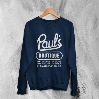 Beastie Boys Sweatshirt Paul's Boutique Sweater New York Music Merch - WorldWideShirt