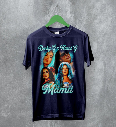 Becky G Bootleg T-Shirt Mamiii Shirt Becky G x Karol G Reggaeton Merch - WorldWideShirt