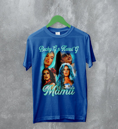 Becky G Bootleg T-Shirt Mamiii Shirt Becky G x Karol G Reggaeton Merch - WorldWideShirt