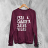 Becky G Sweatshirt Esta Camiseta Salva Vidas Sweater Saving Children Merch - WorldWideShirt