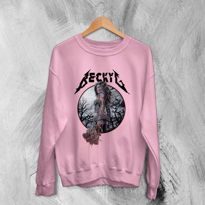 Becky G Sweatshirt Heavy Metal Sweater Fan Becky Gomez Streetwear - WorldWideShirt