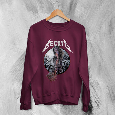 Becky G Sweatshirt Heavy Metal Sweater Fan Becky Gomez Streetwear - WorldWideShirt