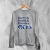 Bee Gees Sweatshirt Barry Robin Maurice Rare Design 70s Gibb Disco Sweater - WorldWideShirt