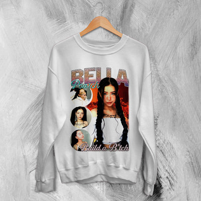 Bella Poarch Bootleg Sweatshirt Bella Poarch Sweater Build A Bitch Merch - WorldWideShirt