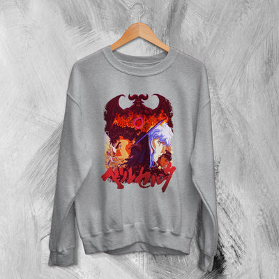 Berserk Sweatshirt Berserk Guts Griffith Sweater Manga Anime Merch - WorldWideShirt