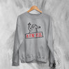 Bikini Kill Sweatshirt Middle Finger Shirt Vintage Punk Rock Dog Sweater - WorldWideShirt