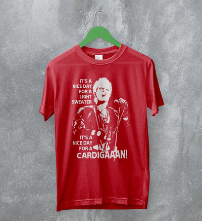 Billy Idol T-Shirt It's A Nice Day For A Cardigan Shirt Vintage Concert - WorldWideShirt