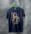 Billy Joel Star T-Shirt Live Concert Billy Joel Shirt Vintage Music Legend Style - Navy Blue - WorldWideShirt